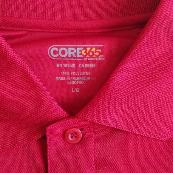 Guam Las Vegas Guahan Golf Club LARGE Golf Polo Hard to Find Print LARGE - Picture 5 of 6